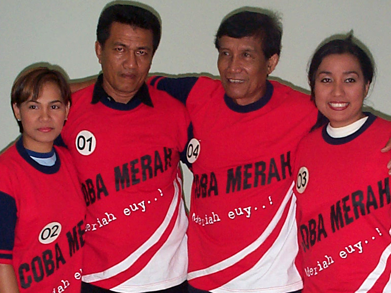 TV Show in Indonesia - May, Edwel, Guru Lebe & Jen